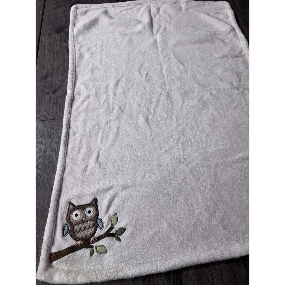 Woolrich Owl Baby Blanket 40